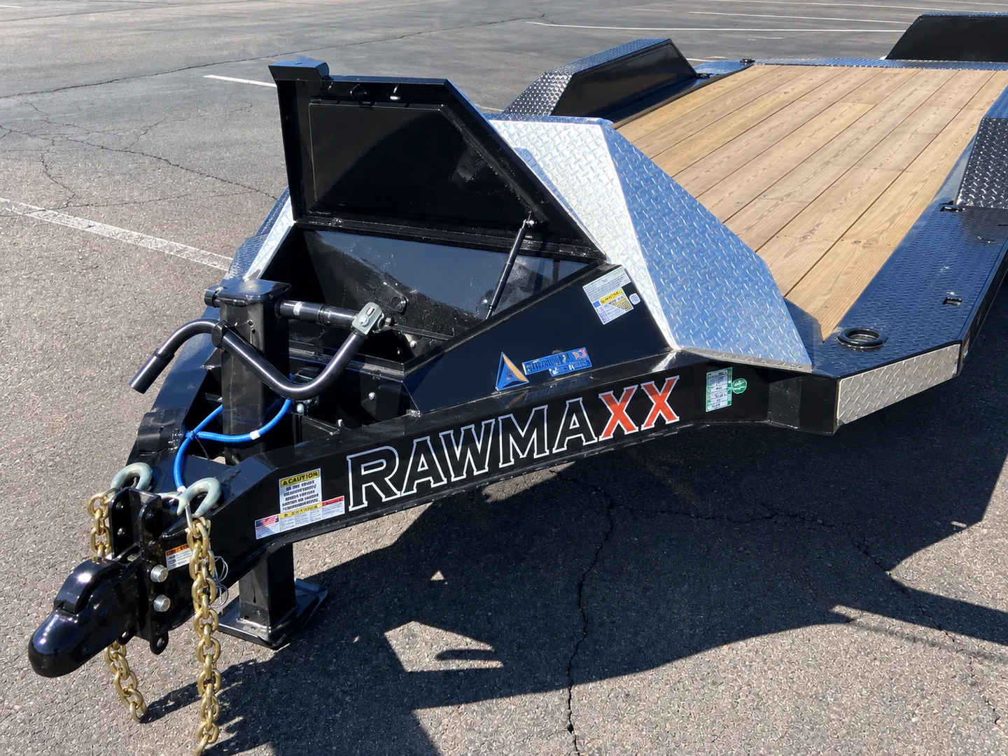 RawMaxx SLX front-mounted toolbox and rock guard