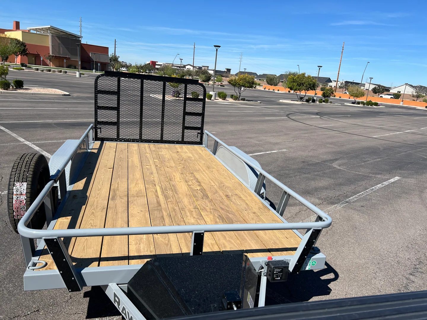 RawMaxx UTX utility trailer deck